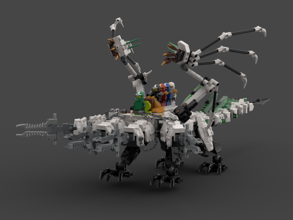 Lego MOC - Ultra Dragon Upgraded Body
