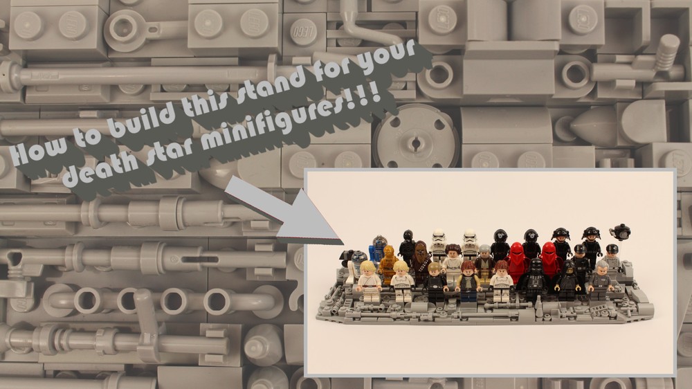 Lego Death Star Minifigure Stand