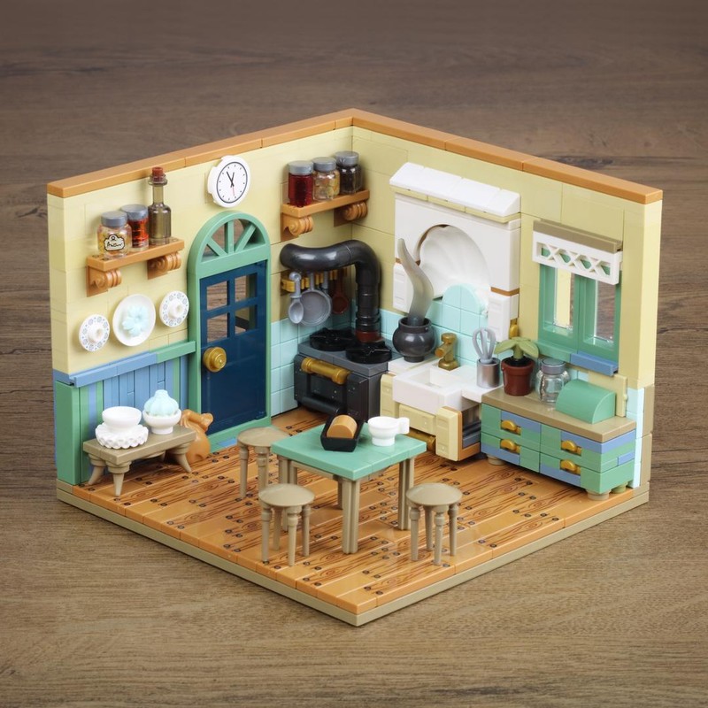 Lego Vintage Kitchen