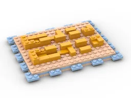 Frame Rack-MOC-62878-Upper Tail