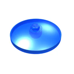 Dish 4 x 4 Inverted [Radar] / Trans-Dark Blue