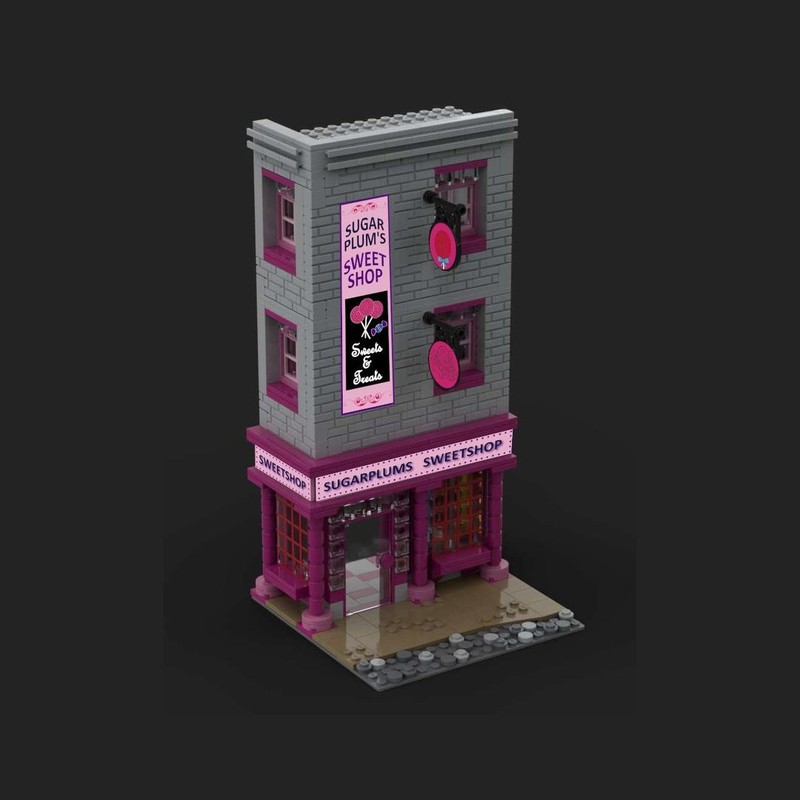 Lego Diagon Alley 75978 Extension - Sugarplums