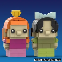 Anastasia + Drizella Tremaine (Cinderella) Brickheadz