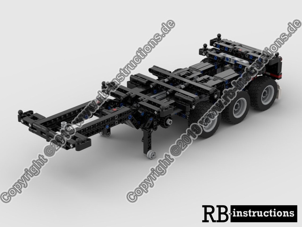Lego Containerchassis Trailer for 42078 Mack Anthem