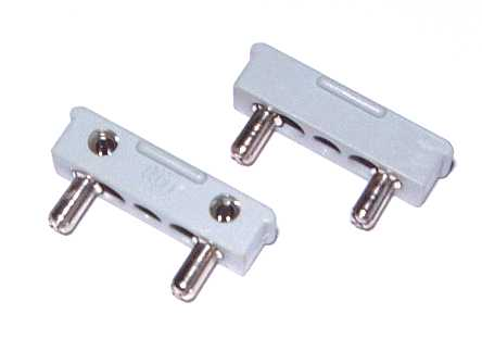 Lego Electric, Connector, 2-Way Male Squared Wide Short