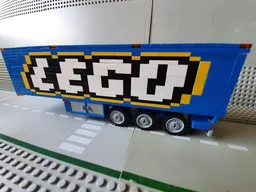Trailer "LEGO" blue