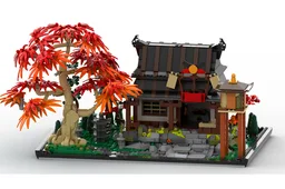 Ninjago Four Weapons Blacksmith Display