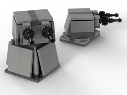 Gun in placement / Gun turret