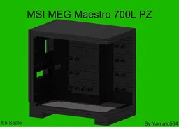 1:5 Scale MSI MEG Maestro 700L PZ