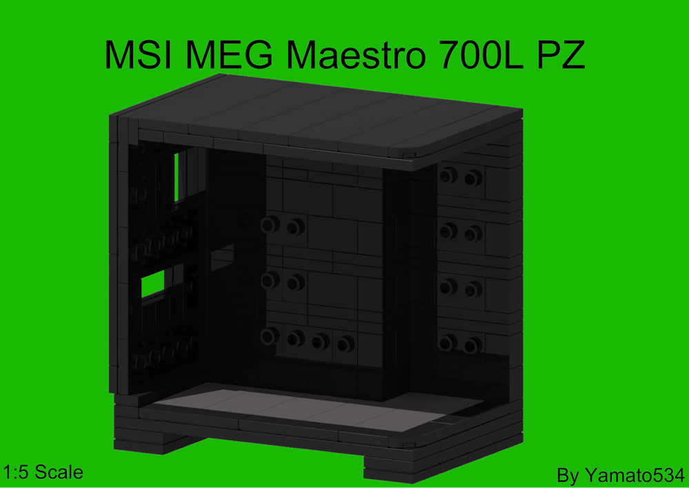 Lego 1:5 Scale MSI MEG Maestro 700L PZ