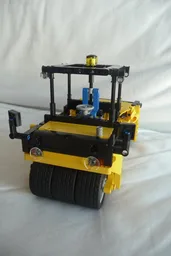 Tandem road roller