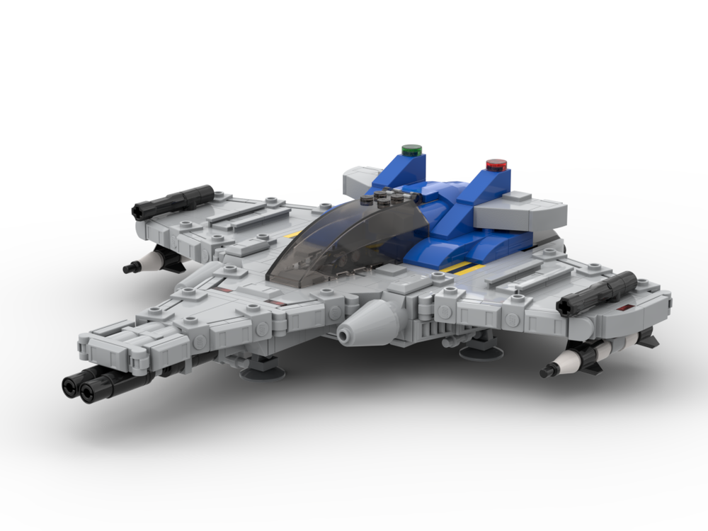 Lego 6861 X-1 Patrol Craft Reimagined