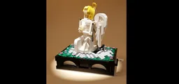 "Guardian Angel" kinetic sculpture - music box