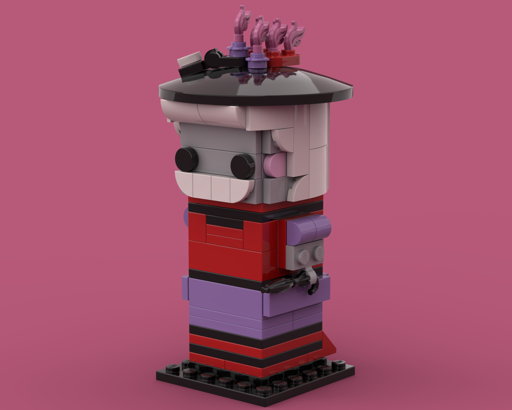 Lego BrickHeadz of Rosie from Hazbin Hotel