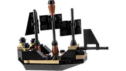 Lego Mini Black Pearl