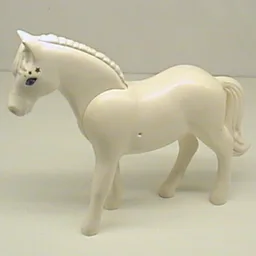 Belville, Animal, Horse with Blue Eyes and Gold Stars Print / White