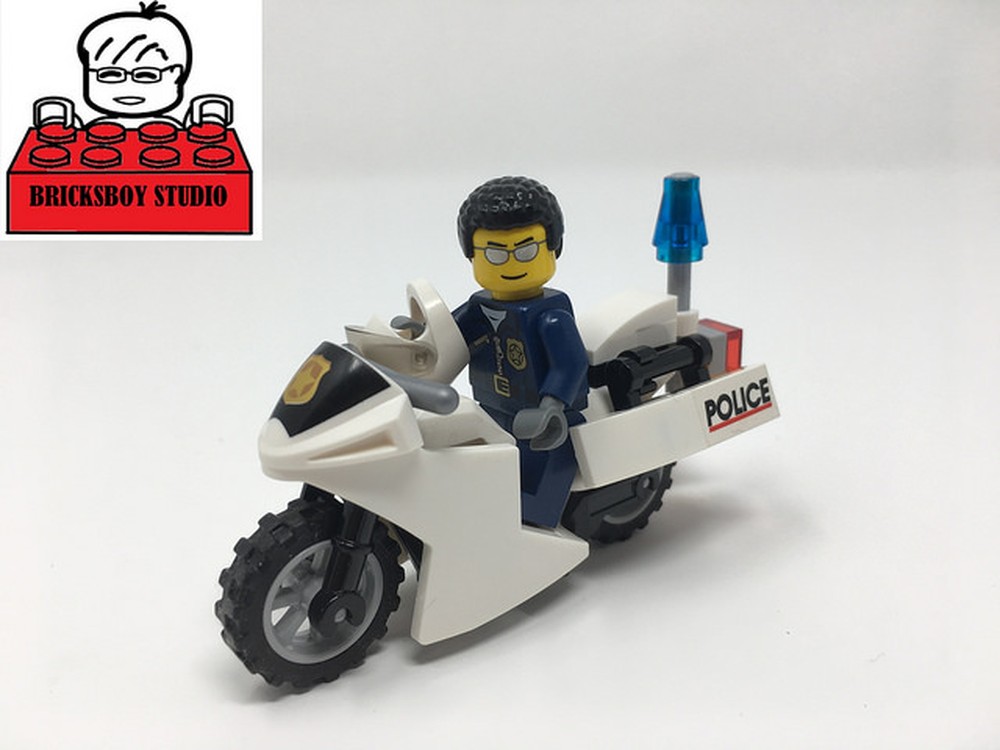 Lego Police Motorcycle