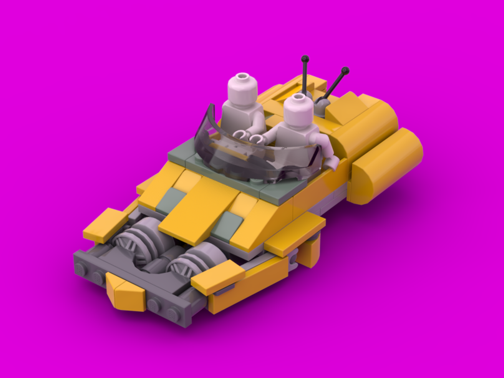 Lego Anakins XJ-6 airspeeder