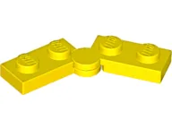 Hinge Plate 1 x 4 Swivel (2429 / 2430) / Yellow