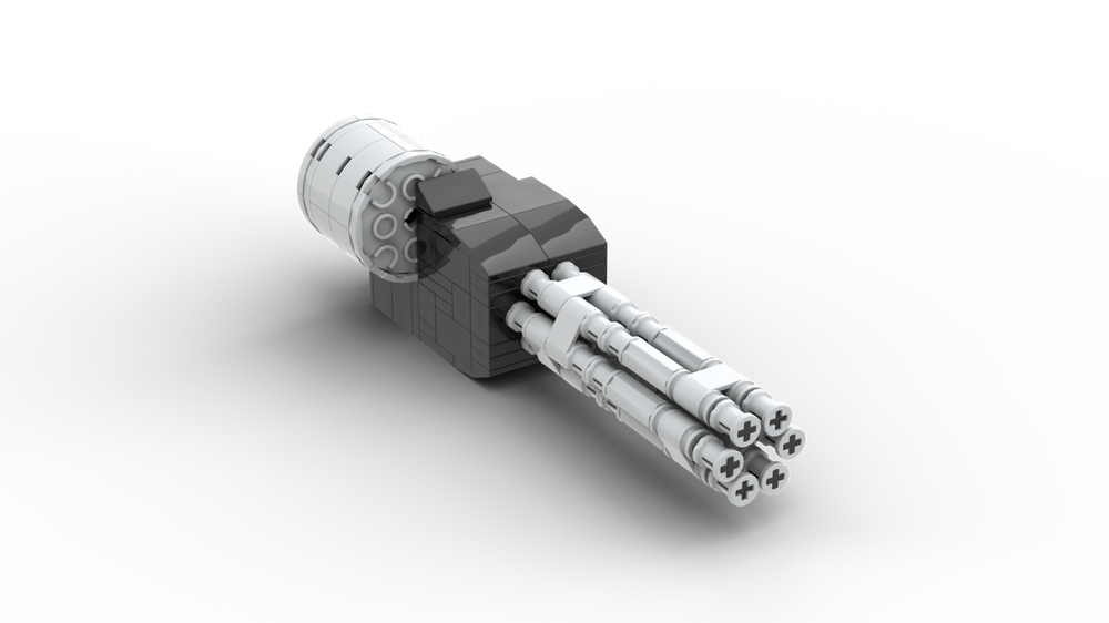 Lego Multi-barrelled Gun 5