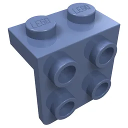 Bracket 1 x 2 - 2 x 2 / Sand Blue
