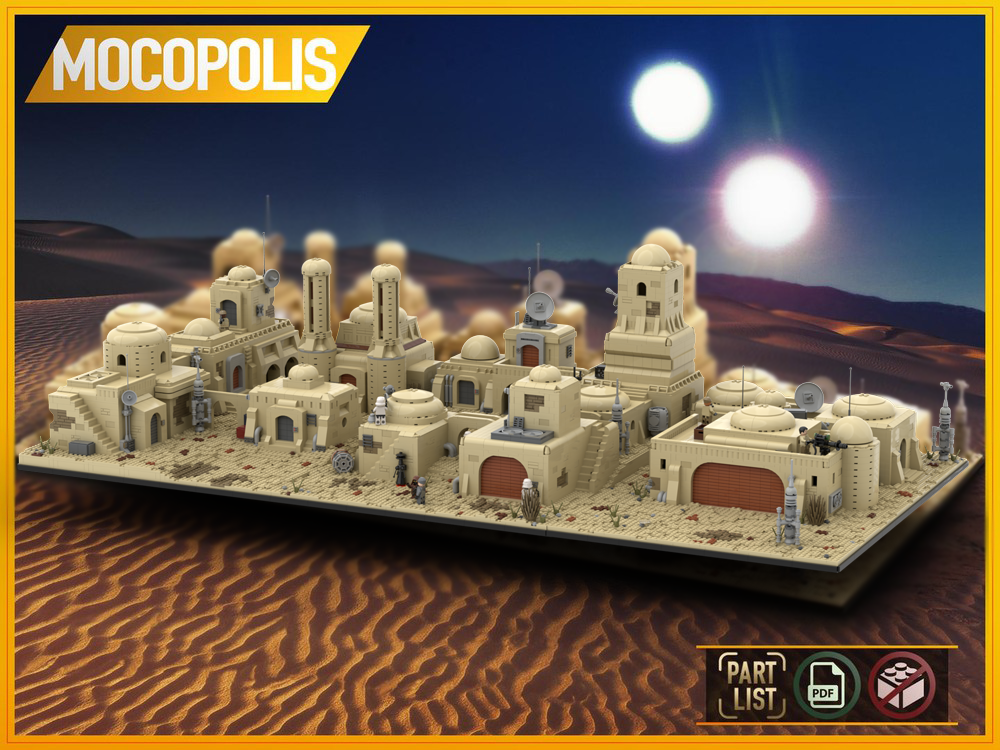 Lego SW Tatooine Mos Eisley Cantina #1 #2 #3