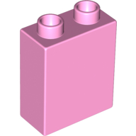 Lego Duplo Brick 1 x 2 x 2 / Bright Pink