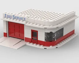 Esso Filling Station Inspired
