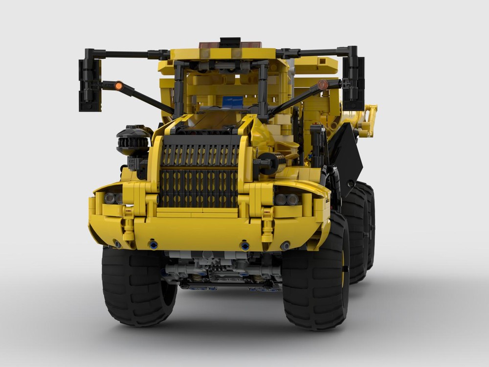 Lego Articulated Dump Truck Pipasseyoyo Replica