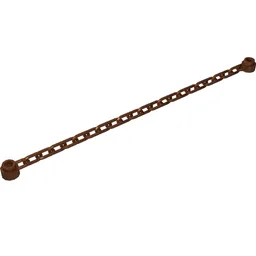 Chain 16L [21 Links] / Reddish Brown