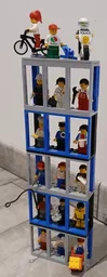 Tour à mini figurines (Mini figure tower)