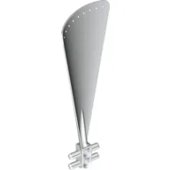 Propeller 1 Blade 14L with Two Pin Holes and Four Axles / White