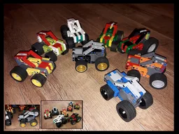 Pull-Back Stunt Off-Roader