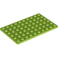 Plate 6 x 10 / Lime