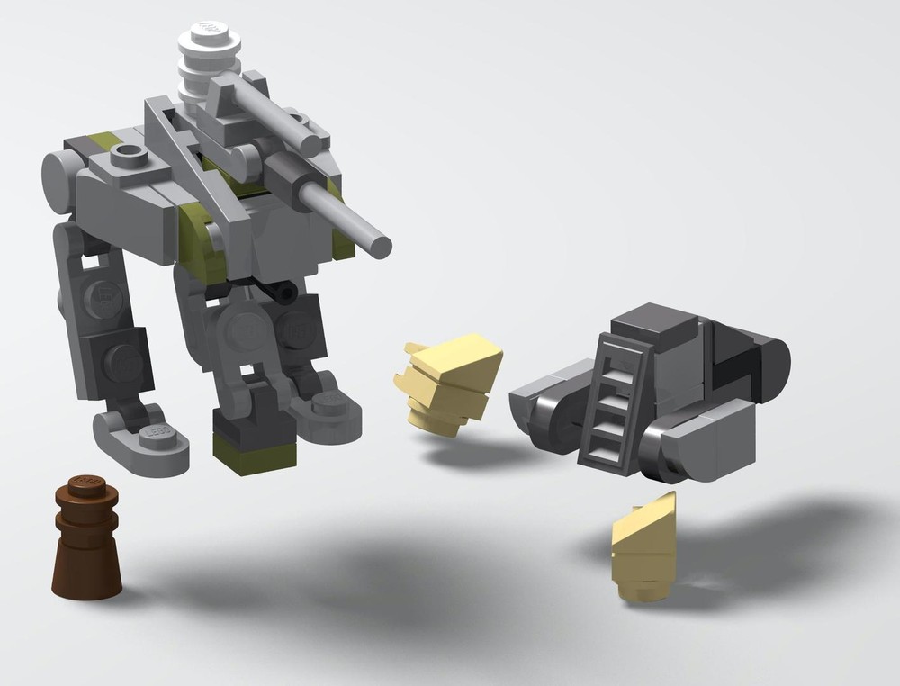 Lego AT-AP and Persuader-Class Tank Droid Battle Pack