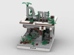 Ruined Diner for a Modular Ruined City