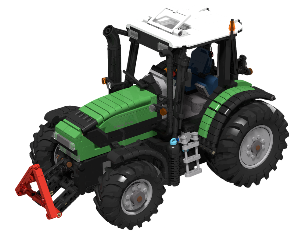 Lego Tractor Deutz-Fahr Agrotron TTV610 (power functions)