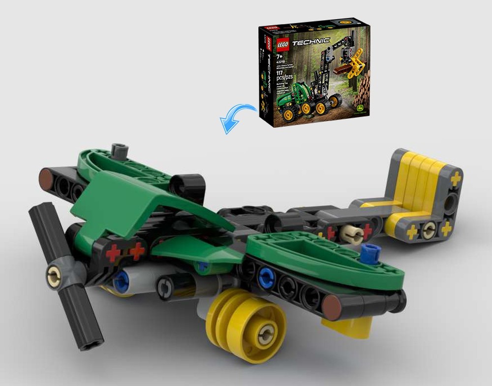 Lego Airplane 42218 Alternate Build
