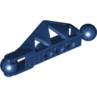Lego Large Figure Skeletal, Limb, with 2 Ball Joints, and 3 Holes (Rahkshi) / Dark Blue