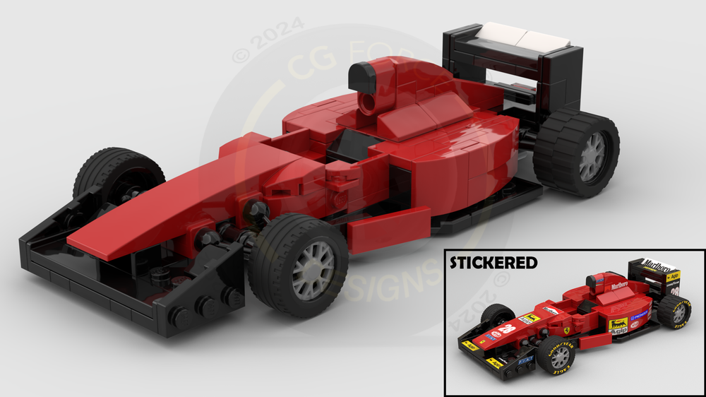 Lego F1 Ferrari 412 T1