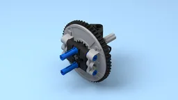 Lego planetary gear hub