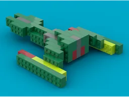 2x4 Klingon Ship