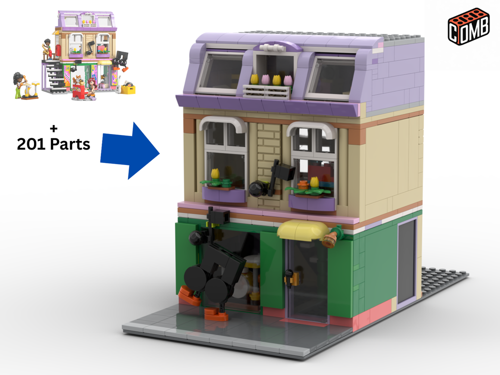 Lego Harmony House - Modification of Set 42653