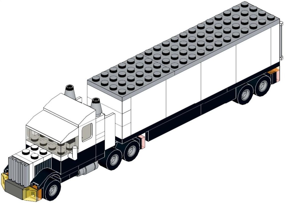 Lego Amerikaanse vrachtwagen, American Truck