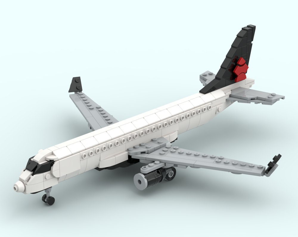 Lego Embraer E175-E1 - Air Canada Jazz Livery
