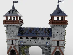 Medieval Black Falcon outpost