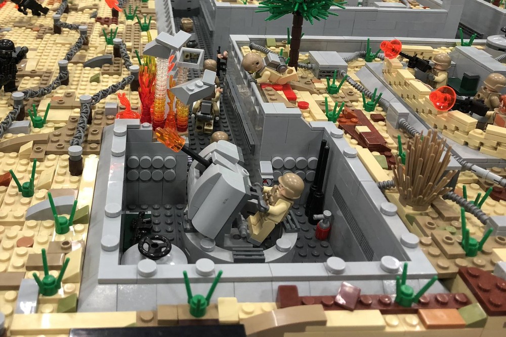 Lego Bunker Anti-Personal Machine Gun