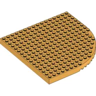 Brick Round Corner 16 x 16 / Light Orange