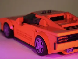 Ferrari Testarossa - White and Red