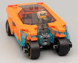 Cyberpunk car - Orange